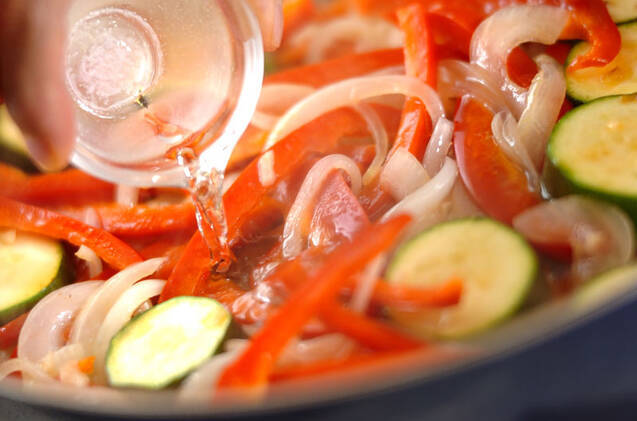 ココナッツスパゲティの作り方の手順8