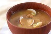 貝のみそ汁