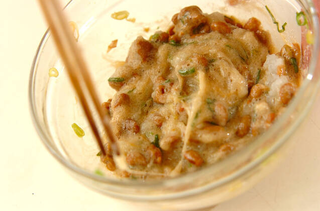 納豆のユズおろし和えの作り方の手順2