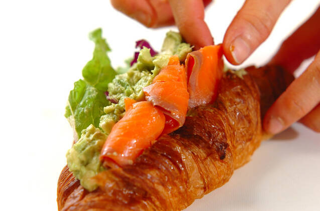 サーモンアボカドのおしゃれサンド☆の作り方の手順5