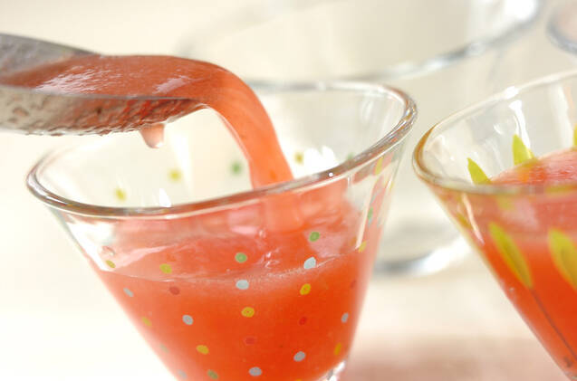スイカゼリーの作り方の手順5