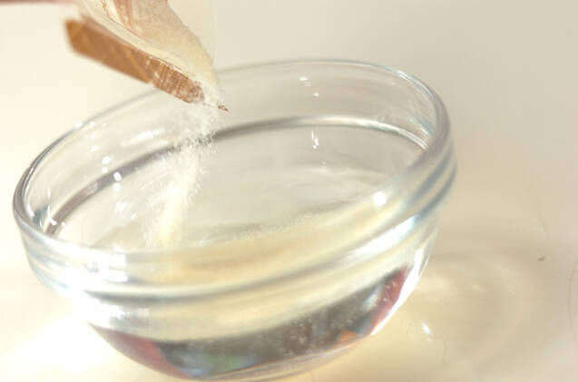 スイカゼリーの作り方の手順2