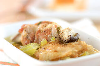 鶏もも肉と野菜のスープ煮