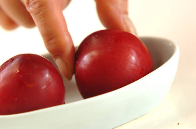 デザートスモモの作り方の手順2