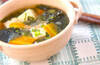 ワカメと豆腐のスープの作り方の手順