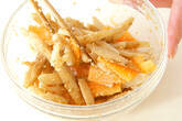 根菜のゴマ酢和えの作り方3
