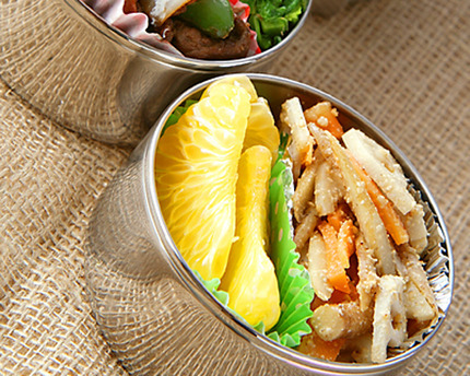 根菜のゴマ酢和え