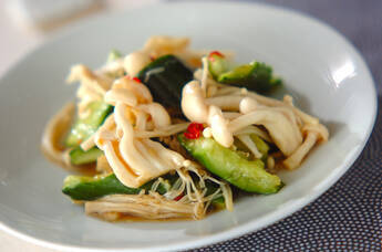 キュウリのサラダ