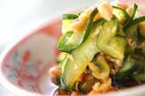 キュウリの酢の物