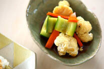 キュウリのショウガ酢