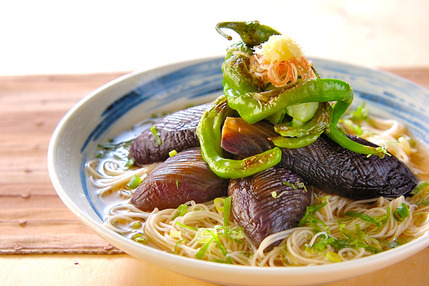 ナス素麺