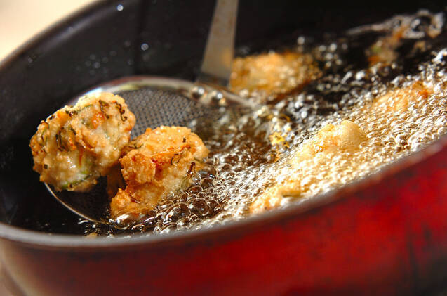 レンコンのおろし揚げの作り方の手順6