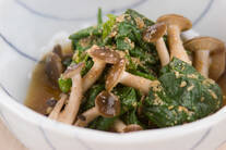 ほうれん草のゴマ酢和え