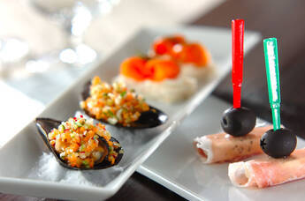 ピンチョス3種盛り