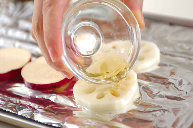 根菜のグリルの作り方の手順2