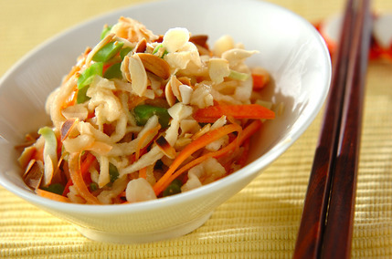 切干し大根のゴマ酢