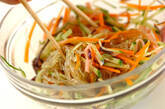 やさしい味！中華風春雨サラダ お腹満たされるの作り方7
