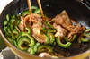 夏の風物詩ゴーヤと豚肉の炒め物の作り方の手順4