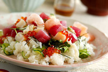 お造りちらしずし