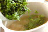 春菊と豆腐のサッパリスープの作り方4