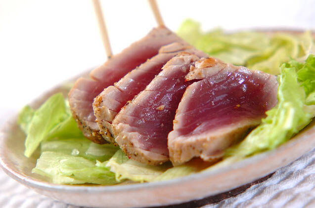 マグロのペッパー焼きの作り方の手順5