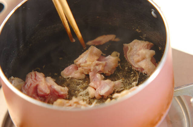 筑前煮の作り方の手順7