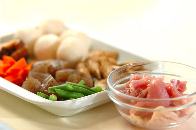 筑前煮の作り方の手順1