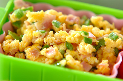 カラフルスクランブルエッグ