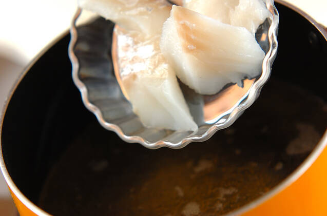 タラのおろし汁の作り方の手順3