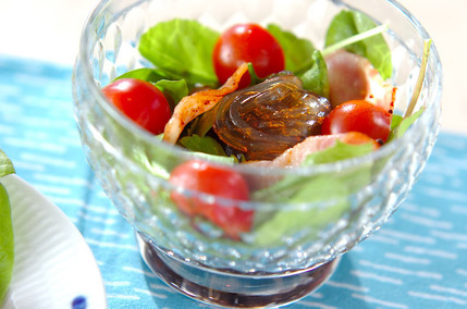 ところてんのバルサミコサラダ