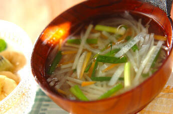 いろいろ野菜のスープ