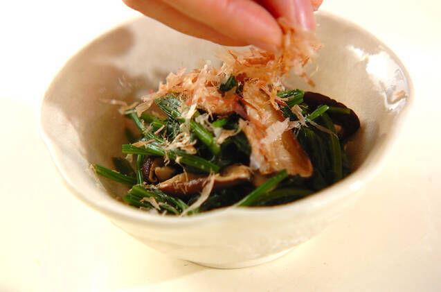 ホウレン草のお浸しの作り方の手順3