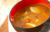 里芋キノコ汁の作り方の手順
