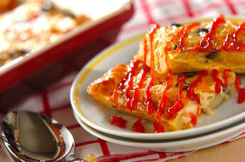 オーブンで具だくさんオムレツ