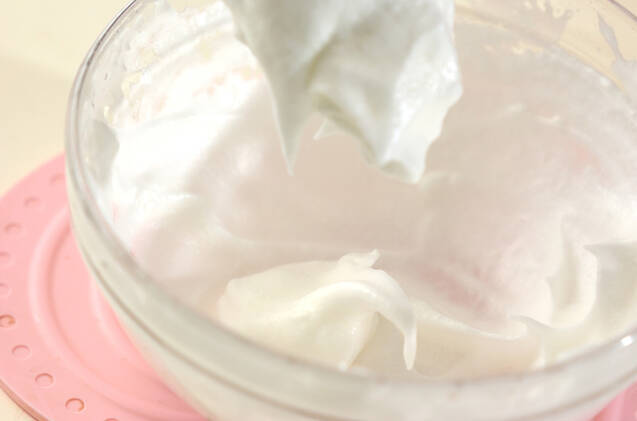 フロマージュブランのムースの作り方の手順4