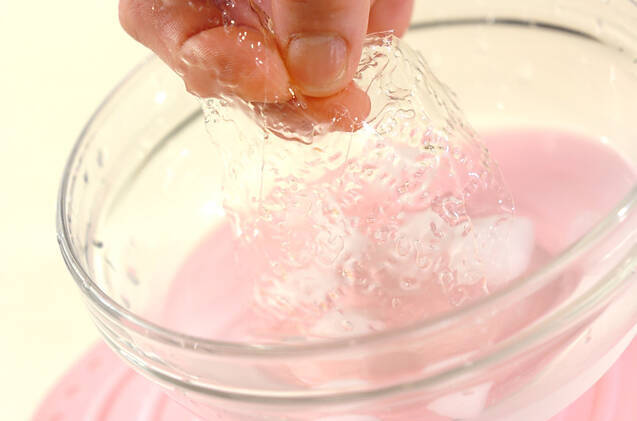 フロマージュブランのムースの作り方の手順1