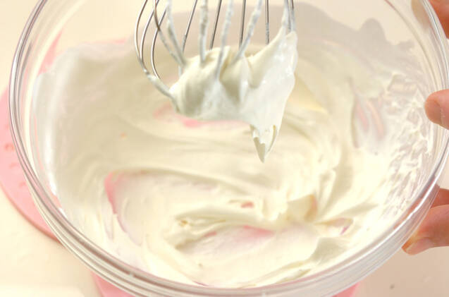 フロマージュブランのムースの作り方の手順3