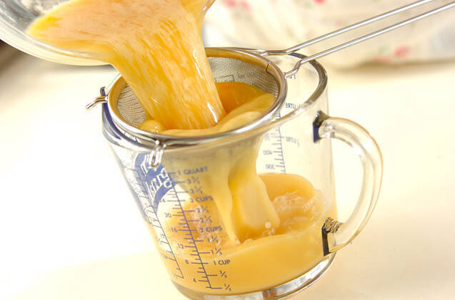 冷製茶碗蒸しの作り方の手順1