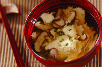 豆乳のふるふる汁