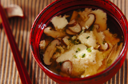 豆乳のふるふる汁