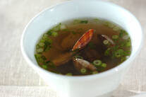 アサリのシンプルスープ