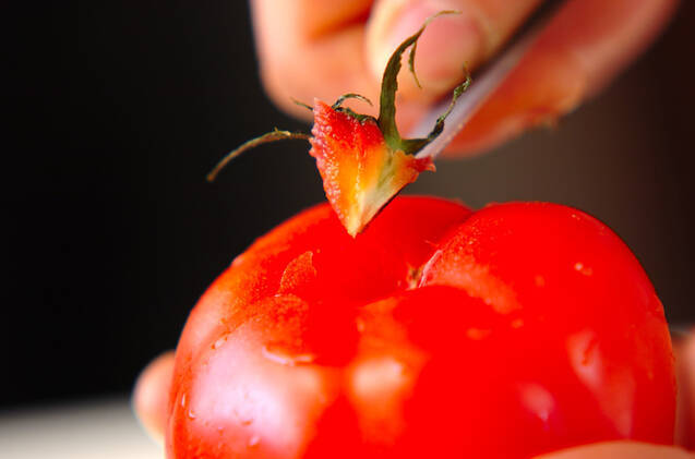 サッパリトマトスープの作り方の手順1