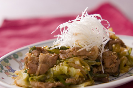 蒸し豚・中華風