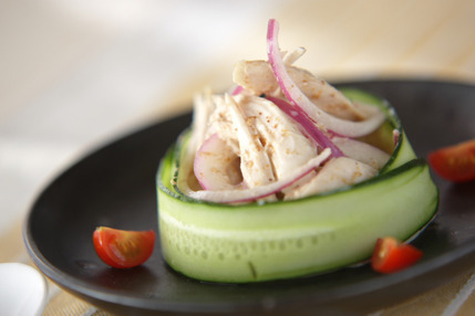 鶏ささ身のオードブル