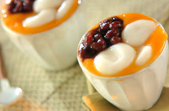 柿スープのお汁粉