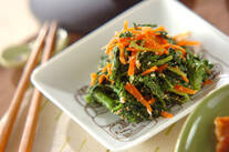 春菊のゴマチーズ和え