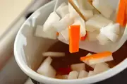 揚げ出し豆腐の野菜あんかけの作り方2