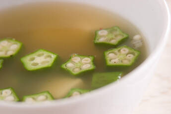 オクラころころスープ