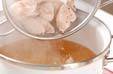つるりんささ身スープの作り方の手順3