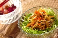 新ゴボウの中華風サラダ